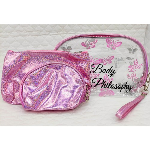 PORTA COSMT/ BODY PHI DE MARIPOSA 3EN1 5COLOR X1UND #6626