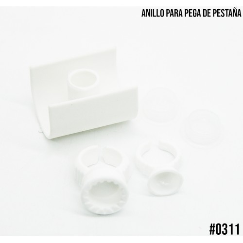 ANILLOS PARA PEGA DE PESTAÑA X1UND #0311 