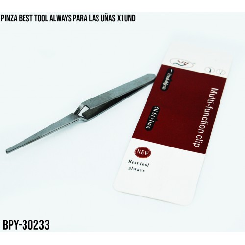 PINZA BEST TOOL ALWAYS PARA LAS UÑAS X1UND BPY-30233 