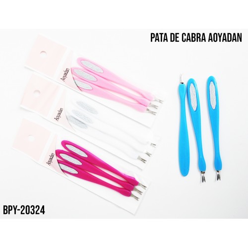 PATA DE CABRA AOYADAN 5COLOR 12PCS X1PQ BPY-20324  