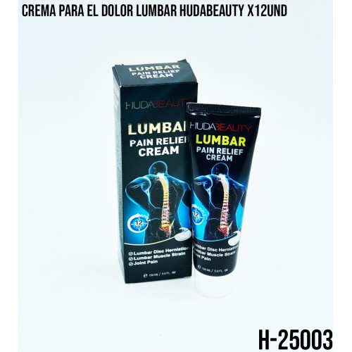 CREMA PARA EL DOLOR LUMBAR HUDABEAUTY X12UND H-25003 