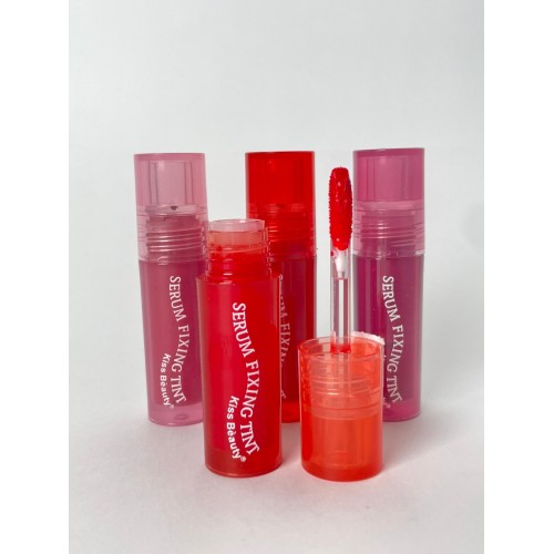 SERUM DE LABIOS FIXING TINT KISS BEAUTY #03 #PASSION ORANGE X 1CAJA