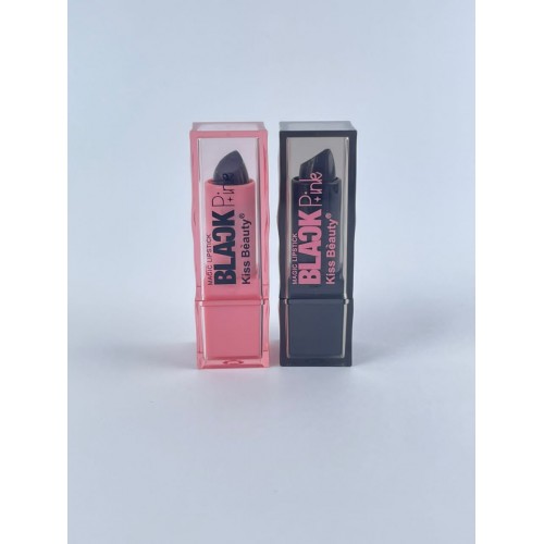 LABIAL BLACK PINK KISS BEAUTY X1CAJA