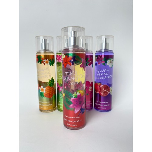 SPLASH BODY PHI/ FRUTA TIKI MANGO FLOWERS 236ML X 1UND