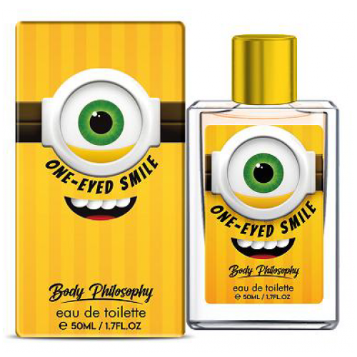 PERFUME DE NIÑO BODY PHILOSOPHY/MINIONS- SMILE 50ML 12PCS* X 1CAJA