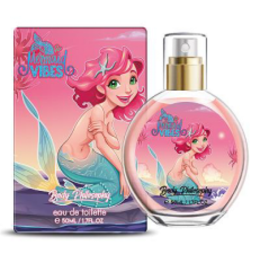 PERFUME DE NIÑA BODY PHILOSOPHY/MERMAID VIBES 50ML 12PCS* X 1CAJA