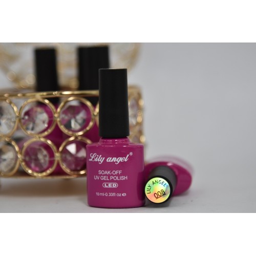 ESMALTE DE GEL UV LILY ANGEL #008 X12UND BOY-4093