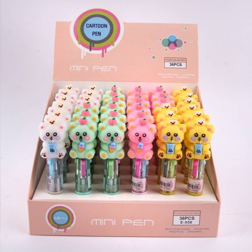 MINI LAPICERO OSO *36PCS* X 1CAJA