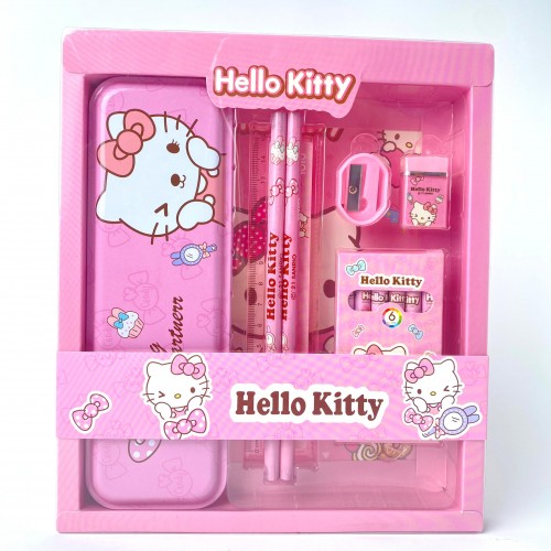 SET ESCOLAR 7EN1 HELLO KITTY SMB X 1SET