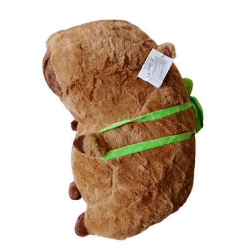 PELUCHE CAPIBARA/CHIGUIREC/COBIJA BOLSO DE TORTUGA 40CM X 1UND