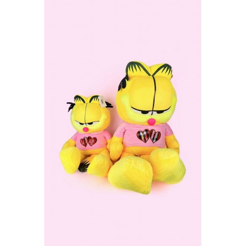 PELUCHE GARFIELD C/CAMISA 2COLOR 80CM X 1UND