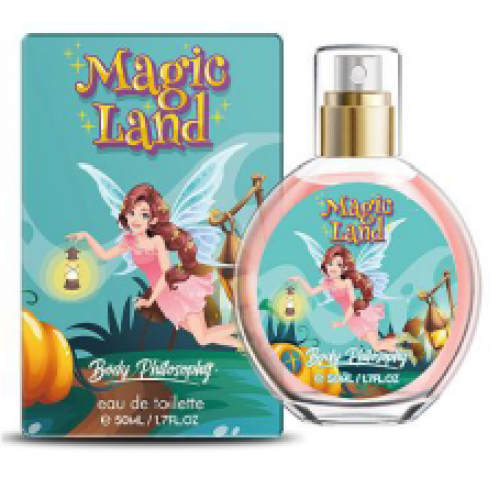 PERFUME DE NIÑA BODY PHILOSOPHY/MAGIC LAND 50ML 12PCS* X1CAJA