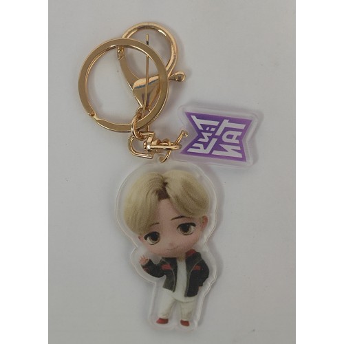 LLAVERO BTS DE ACRILICO TINY TAN #JIMIN X 1UND