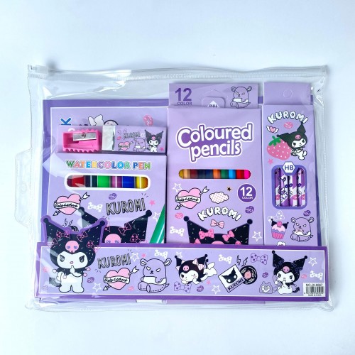 LIBRITO PARA COLOREAR SANRIO 7EN1 KUROMY X 1SET