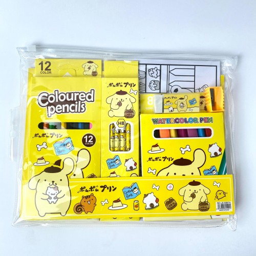 LIBRITO PARA COLOREAR SANRIO 7EN1 POMPOMPURIN  X1SET