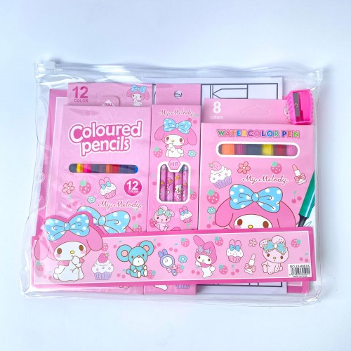 LIBRITO PARA COLOREAR SANRIO 7EN1 MY MELODY X 1SET