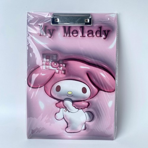 TABLERO C/SUJETADOR MY MELODY ROSADO X 1UND