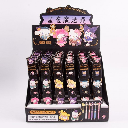 LAPICERO SANRIO CHANACTEIS 6MDL 0.5MM *24PCS* X 1CAJA