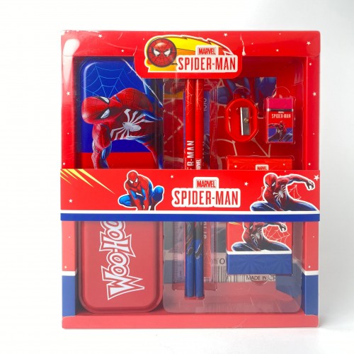 SET ESCOLAR 6EN1 AIQTE SPIDER- MAN X 1SET