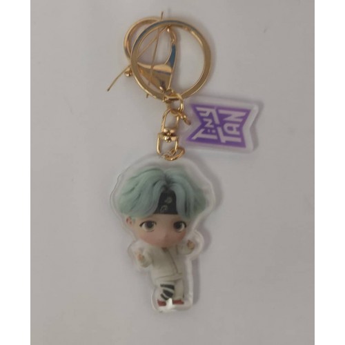 LLAVERO BTS DE ACRILICO TINY TAN #SUGA X 1UND