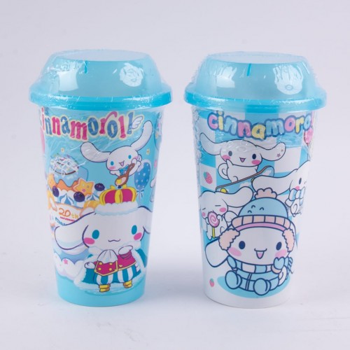 SET DE UTILES ESCOLAR AZUL CINNAMOROLL *6VASO* X 1CAJA