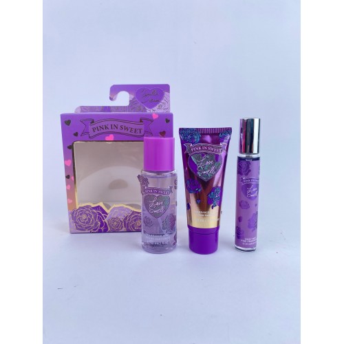 SPLAHS Y CREM PINK SWEET 3EN1 VAINILLA DREAM 60ML/50ML/20ML X1KIT