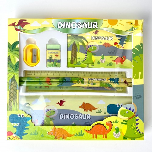 SET ESCOLAR 6EN1 AIQTE DINOSAUR YOYO-8002A X 1SET